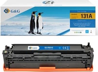 G&G G&G Toner Compatible Toner With Cf211a, Crg731, Cyan, 1800S, Nt-Ph211c, Hp 131A, For Hp Laserjet Pro 200 M276n, M276nw,, N