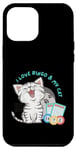 iPhone 14 Plus I Love Bingo And My Cat Bingo Player Group Matching Women Case