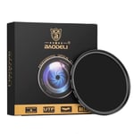 BAODELI-Filtre pour objectif d'appareil photo,objectif IL,Nikon D3200,D3500,D5100,D5600,Sony A6000,Nd 64,1000,49,52,55,58,62,67,72,77,82mm,M50,600d - Type ND1000 FILTER-82mm #B