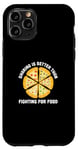 Coque pour iPhone 11 Pro Funny Foodies Blagues Pizza Margherita Napolitain Fast Foods