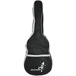 3rd Avenue 3/4 Size Classical Guitar Gig Bag Padded Cover for 36 inch Guitar - Black