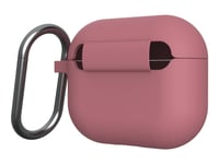 [U] Protective Case For Airpods (3Rd Gen, 2021) - Dot Dusty Rose - Fodral För Trådlösa Öronsnäckor - Silikon - Matt Rosa - För Apple Airpods (3:E Generationen)