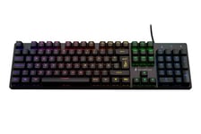 Surefire Kingpin M2 Mechanical Multimedia RGB Gaming Keyboard QWERTZ German
