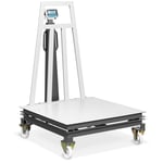 TEM Plattformsvåg - Kalibrerad 500 g (0-1500 kg) / 1 kg (1500-2000 1200 x mm Rullbar