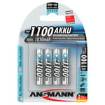 Ansmann GREEN-PRO 4x 1000mAh Micro AAA NiMH Battery