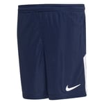Nike Shorts League Knit Ii Dri-fit - Navy/vit Barn, storlek L: 147-158 cm