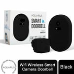 Aquarius Wifi Wireless Smart Camera Doorbell[Black]