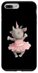 Coque pour iPhone 7 Plus/8 Plus Rhino Dances Like a Unicorn Tutu de ballet drôle et mignon