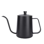 Electric Gooseneck Kettle Stainless Steel Gooseneck Tea Kettle Pour Over Coffee Long Narrow Spout Drip Pot,Canfor Induction Cooker and Open Flame Heating(600ml)