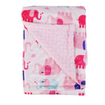 Baby Blankets Cotton Swaddle Print Cartoon Bath Towel D