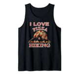 I Love Pizza and Hiking, Hiking and Pizza Great Combination Tank Top