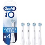 Oral B iO Ultimate Clean White Replacement Electric Toothbrush Heads - Pack of 4