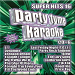 CD Party Tyme Karaoke - Super Hits 16 (16-song CD+G)