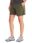 Marmot Women Wm's Kodachrome Short 7", Breathable Trekking Shorts, Water-Repellent Softshell Hiking Shorts, Functional Shorts with UV Protection, Nori, 10