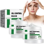 2Pcs Salicylic Acid Oil Control Acne Mask,Salicylic Acid Cleansing Mask,Salicyli