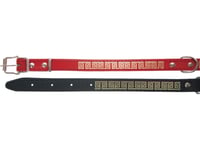 Dino Läderhalsband 25Mm/59Cm Black