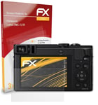 atFoliX 3x Screen Protection Film for Panasonic Lumix DMC-TZ70 matt&shockproof