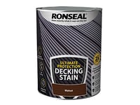 Ronseal ULTIMATE DECKING STAIN WALNUT 5L, PAINT