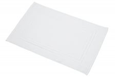 Badrumsmatta Frotté, 50x80, Vit -andra hands sortering