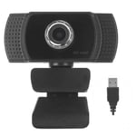 PUSOKEI Webcam with Microphone, 1080P HD Streaming Computer USB Web Camera, Automatic Noise Reduction Microphone, for Desktop/Laptop, for Online Studying,Conference,Gaming