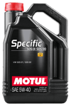 Motul SPECIFIC 505 01 502 00 5W-40, 5 liter