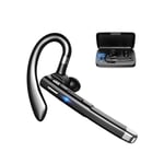 INF Öronsnäcka Bluetooth 5.1 Dual-Mic CVC 8.0 brusreducering Svart Sort
