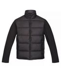 Regatta Mens Firmilien Lightweight Puffer Jacket (Black) - Size Small