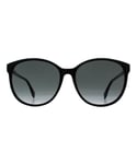 Fendi Womens Sunglasses FF 0412/S 807 9O Black Grey Gradient - One Size