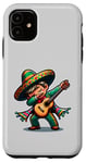 Coque pour iPhone 11 Mariachi Costume Cinco de Mayo avec guitare pour enfant