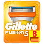 Gillette Fusion Razor Blades, 8 Reffils Old, Packaging May Vary