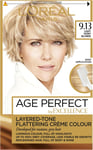 L'Oreal Excellence Age Perfect 9.13 Light Crème Blonde Hair Dye