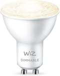 WiZ Dimmable White [GU10 Spot] Smart Connected WiFi Light Bulb. 50W Warm White