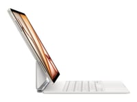 Apple Magic Keyboard - Tangentbord Och Foliefodral - Med Pekdyna - Apple Smart Connector - Qwerty - Dansk - För Apple 13-Inch Ipad Air M2 Wi-Fi, M2 Wi-Fi + Cellular, M3 Wi-Fi, M3 Wi-Fi + Cellular