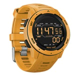 Linbing666 Sports Digital Watches Multifunctional military watch 5 ATM waterproof Luminous,with steps,calories, stopwatch,alarm,Sports Mode,Yellow