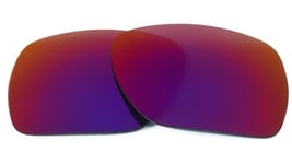 NEW POLARIZED CUSTOM LIGHT RED LENS FOR OAKLEY GAUGE 6 SUNGLASSES