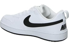Nike Court Borough Low Recraft Sneaker, White/Black, 4 UK