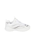 Fila Ray F Womens White Trainers Leather - Size UK 3