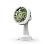 Humidification spray small fan USB charging desktop shaking head moisturizing small electric fan mini handheld fan