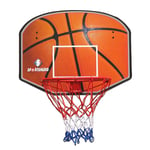 Nologo Kids Basketball Hoop with Ball, Wall Mounted Basketball Goal Indoor Outdoor Hanging Basketball Stand, 31'' Backboard BTZHY