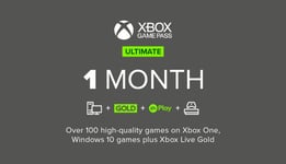 Microsoft Store Xbox Game Pass Ultimate 1 Mois Non-Cumulable