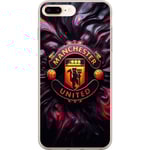 Apple iPhone 8 Plus Genomskinligt Skal Manchester United