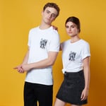 T-shirt Vigilante Pocket Print - Blanc - XL