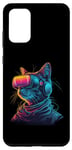 Galaxy S20+ Neon Feline Fantasy Case
