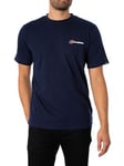 BerghausLineation T-Shirt - Dark Blue