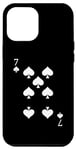 iPhone 15 Plus Seven (7) of Spades Poker Card Playing Card Case