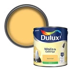 Dulux Walls & Ceilings Silk Emulsion Paint, Banana Split, 2.5 Litres