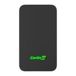 CarlinKit 2air Trådlös CarPlay-adapter, Bluetooth-anslutning, Android Auto-kompatibilitet, svart