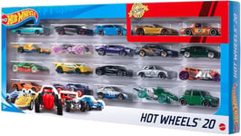 Hot Wheels Special Box Pack 20 Models Car Scale 1:64 Assorted Mattel H7045