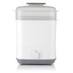 Alecto ® Ångsterilisator med torkfunktion, vit