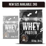 Warrior Whey Protein Optimum Powder Nutrition Shake - Double Chocolate - 2kg